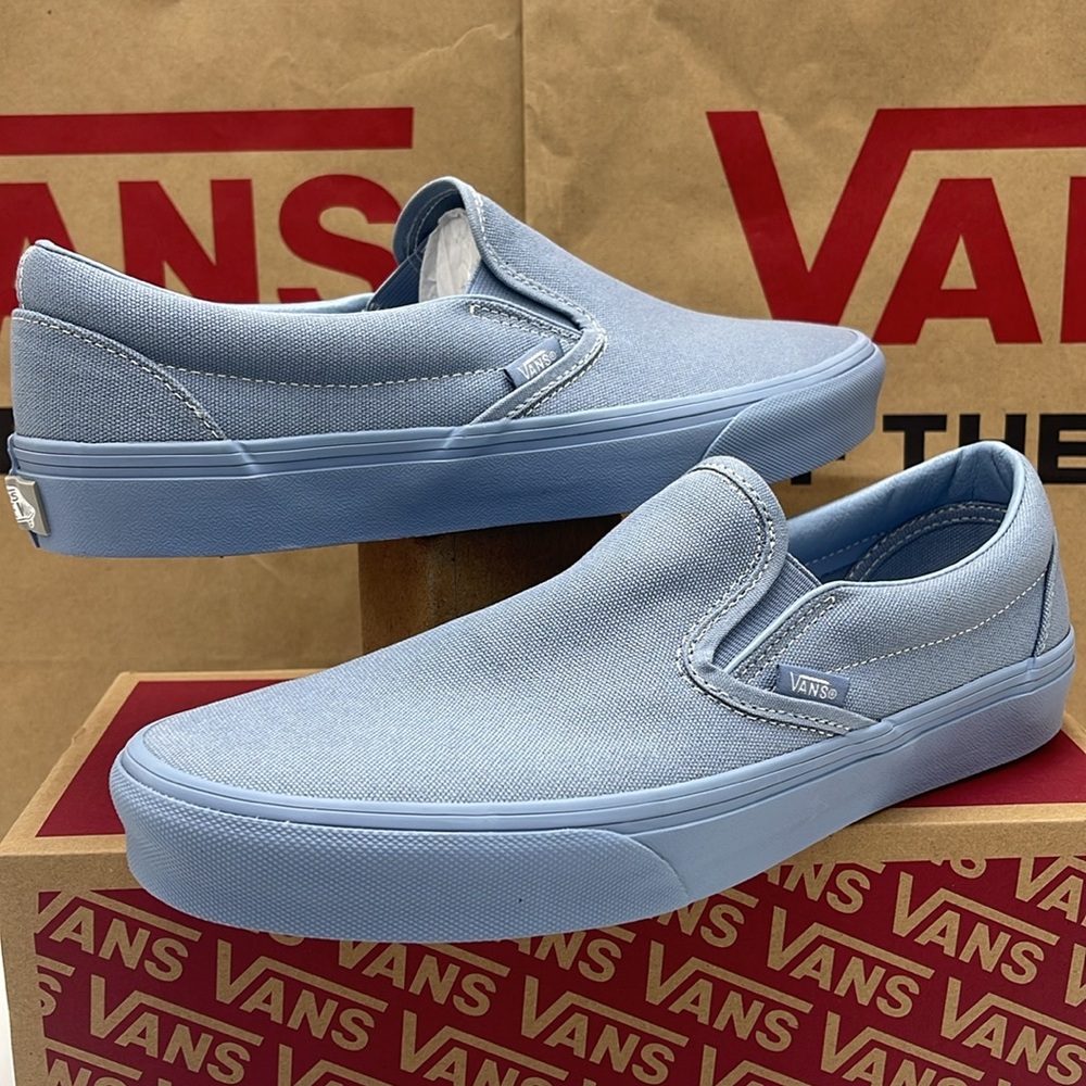 Vans Men’s Sneakers Canvas Classic Slip-On
Pastel Mono Dusty Blue
VN000CT5DSB